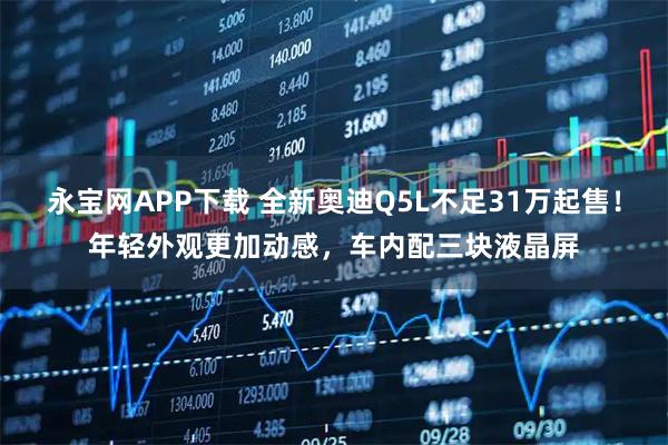 永宝网APP下载 全新奥迪Q5L不足31万起售！年轻外观更加动感，车内配三块液晶屏